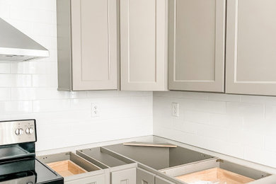 Gray Shaker Style Cabinets