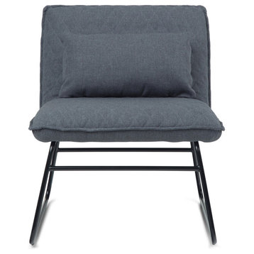 Burke Accent chair with Lumbar Pillow