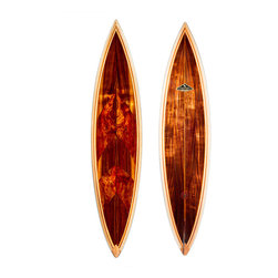 7'-3" Wooden Surfboards - Products