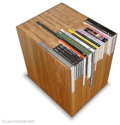 Is there another way to store books besides the ordinary bookcase?