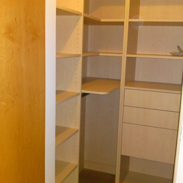 Begehbare Garderobe / Stauraum / Kleiderschrank