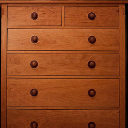 Cherry Tall Chest - Accent Chests And Cabinets