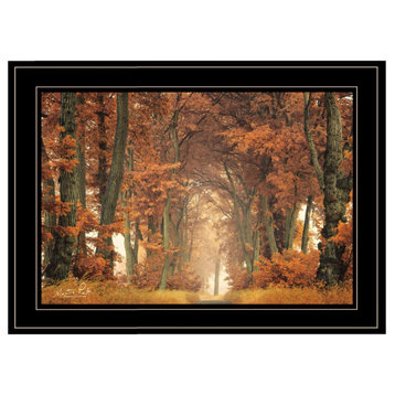 "Follow Your Own Way" by Martin Podt, Framed Print, Black Frame