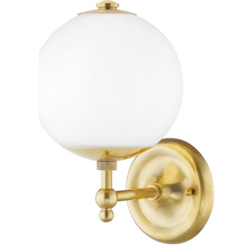 Sphere NO. 1 Wall Sconce Aged Brass