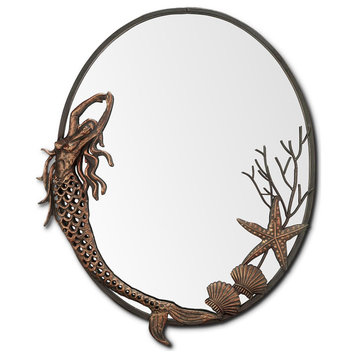 Mermaid Oval Mirror
