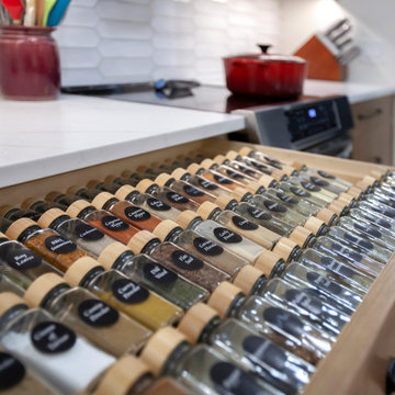 Fresh Galley-Style Kitchen