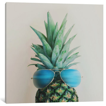"Pineapple in Paradise" Print by Chelsea Victoria, 12"x12"