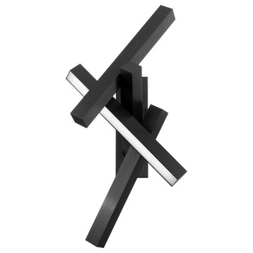 Modern Forms Chaos LED Wall Sconce WS-64832-BK