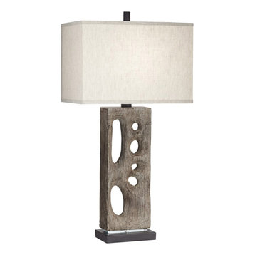 Driftwood 1 Light Table Lamp, Natural Driftwood