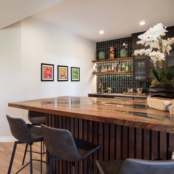Wet Bar and Basement Remodel