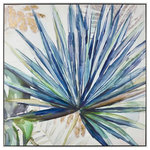 Elk Home - Elk Home S0016-8160 Garden Palm - 39.5 Inch Framed Wall Art - Bold and bright, Garden Palm re-interprets a classGarden Palm 39.5 Inc Blue *UL Approved: YES Energy Star Qualified: n/a ADA Certified: n/a  *Number of Lights:   *Bulb Included:No *Bulb Type:No *Finish Type:Blue