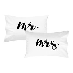 Oh, Susannah Mr and Mrs Pillow Cases - Products
