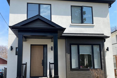 Trendy exterior home photo in Toronto