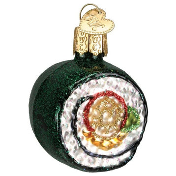 Old World Christmas 32110 Glass Blown Sushi Roll Ornament