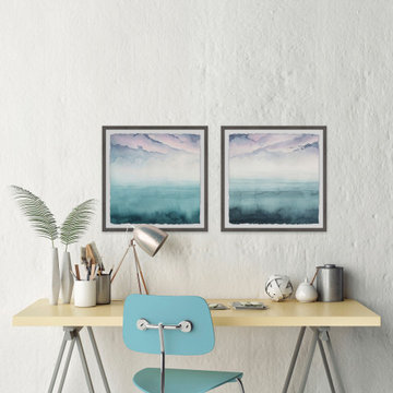 Magical Lagoon Diptych