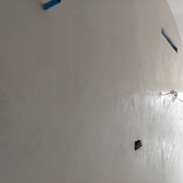 Venetian Plastered Bathroom (Rustic Matte Finish)