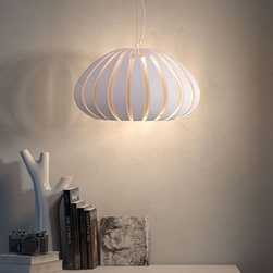 Zuo Polar Ceiling Lamp White - SKU: 50153 - Pendant Lighting