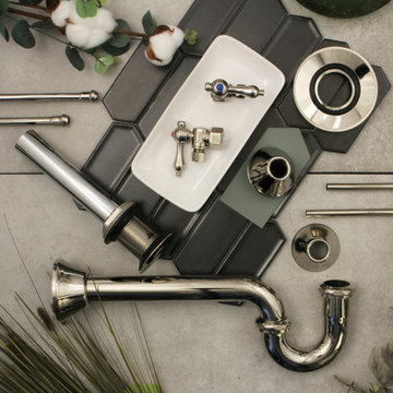 Traditional Plumbing Toilet Trim Kit
