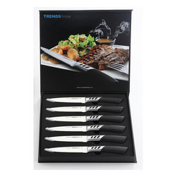 6 PCE Steak Knives Set - Accessories and Decor