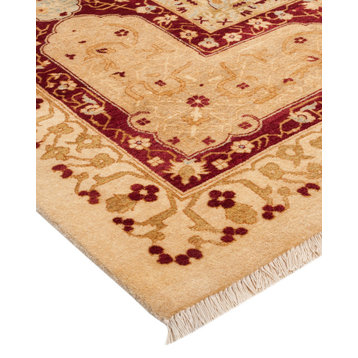 Aria, One-of-a-Kind Hand-Knotted Area Rug Ivory, 10'2"x13'9"