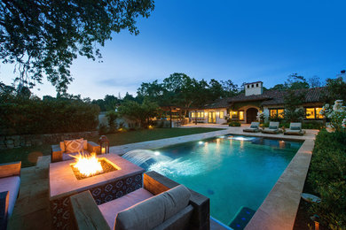 Inspiration for a mediterranean pool remodel in San Francisco