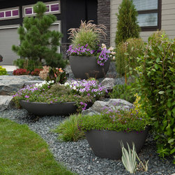Barkman GFRC Planters - Outdoor Pots And Planters