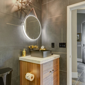 Trendy Hall Bath in Anthem Country Club