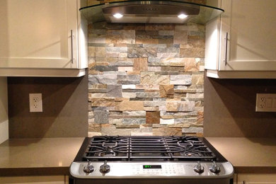 Kitchen - contemporary kitchen idea in Toronto