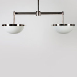 Nevins 10 Double Billiard by Alan Wanzenberg for Remains Lighting - Ceiling Lighting