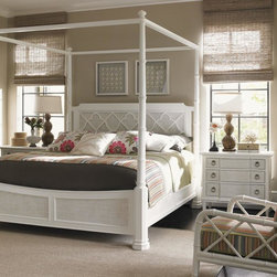 Ivory Key King Southampton Poster Bed With With Adjustable Canopy - Canopy Beds