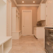 Cubbies hallway and laundry