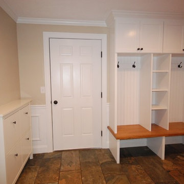 Custom Basement Mudroom in Ashland