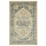 Unique Loom - Unique Loom Beige Mejeriet Oslo 5' 0 x 8' 0 Area Rug - The Oslo Collection is the perfect choice for anyone looking for rich, eye-catching patterns for their home. Enhance your space with lovely teals, reds, creams, and blues paired with traditional, vintage, and tribal motifs. This Oslo rug is just the right addition to your home's decor.