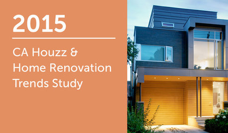 2015 CA Houzz & Home Renovation Trends Study