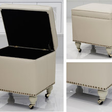 SB Downtown LA showroom ottomans