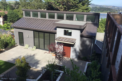Inspiration for a contemporary exterior home remodel in San Francisco