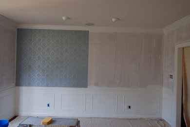 Metallic Wall covering Project, Westtown, PA