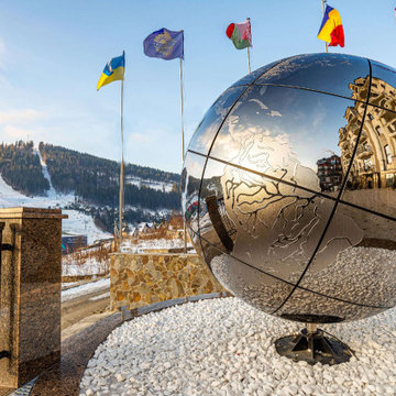 The Globe - Art Object from Glass