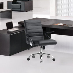 Fine Mod Imports Timeless Office Chair - SKU: FMI9258-black - Office Chairs