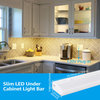 8-Pack LED Under Cabinet Task Lighting, 8W, 16 Inch, 3000K Warm White