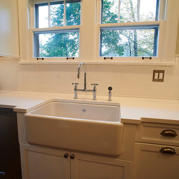 A beautiful white white kitchen in Deerfield
