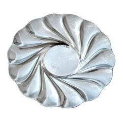 WMF Antique Silver Scalloped Dish - Decorative Accents