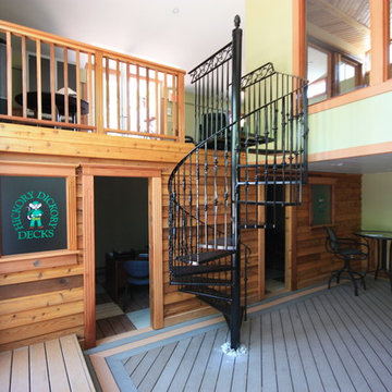 This is the Hamilton Ontario Head Office indoor and outdoor showroom.