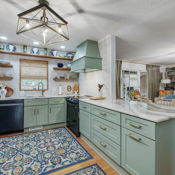 Transitional Kitchen Design Whispering Pines, NC | Reico