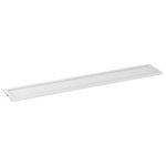 Maxim - Maxim Wafer 4.5"x24" Linear LED Bulb Surface Mount 4000K 58743WTWT, White - Wafer was designed for the discriminate consumer who wants the low profile look of recessed without the high cost. Manufactured of die cast aluminum, Wafer brings ultimate heat dissipation to its edge lit technology. Edge lighting gives very even light distribution while dispersing heat over a larger area. The result of this is longer LED life and better light diffusion.