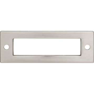 Top Knobs TK923 Hollin 3 Inch Center to Center Pull Backplate - Brushed Satin