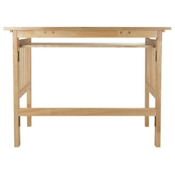 Winsome Wood Computer Desk With Computer Key Board, Foldable