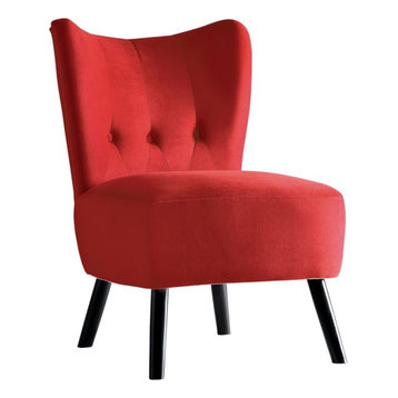 funky red chair