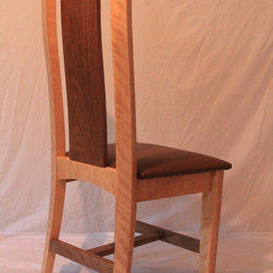 Wood and Upholstered Dining Chair by IWCO - Dining Chairs