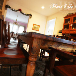 Reclaimed Wood Harvest Tables - Products